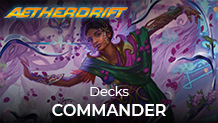 Quelles cartes ajouter à vos decks préconstruits Aetherdrift ?