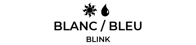 Archétype Blanc/Bleu Blink