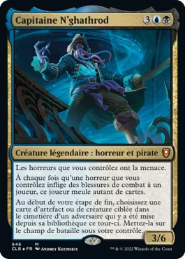 Carte Magic Capitaine N'Ghathrod