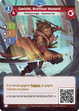 Gericht, Revered Duelist - R Bravos