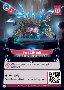 Tech Lab Unit - F Lyra