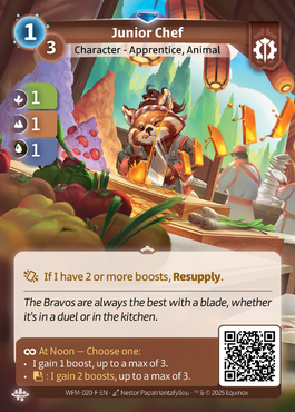 Junior Chef - F Axiom