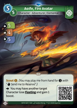 Aoife, Fire Avatar - F Muna