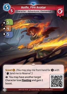 Aoife, Fire Avatar - R Bravos