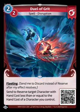 Duel of Grit - C Bravos