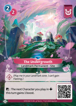The Undergrowth - F Lyra