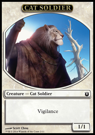 Cat Soldier (1/1, vigilance)