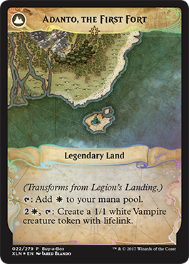 Legion's Landing // Adanto, the First Fort