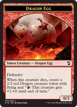 Dragon Egg (0//2, defender) // Dragon (2//2, flying)