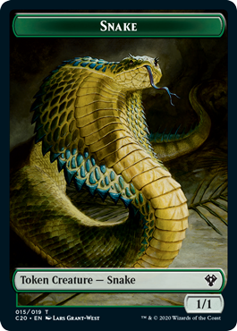 Snake (1/1) // Beast (3/3)