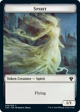 Spirit (1//1, flying, white) // Insect (1//1, flying, deathtouch)