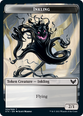 Inkling (2/1, flying) // Treasure
