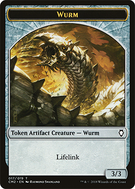 Wurm (3/3, lifelink)