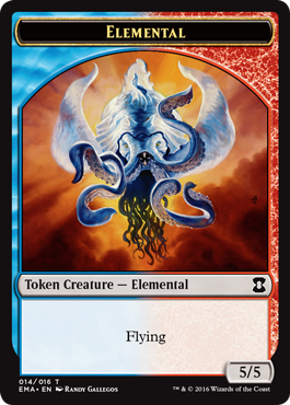 Elemental (5/5 Blue and Red)