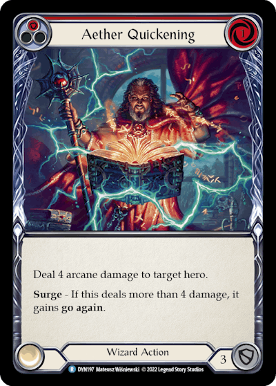 Aether Quickening (Red)