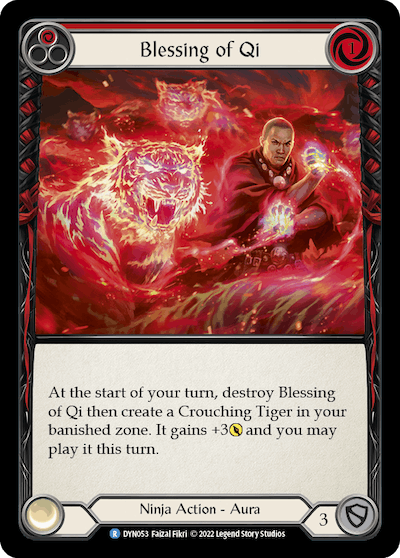 Blessing of Qi (Red)