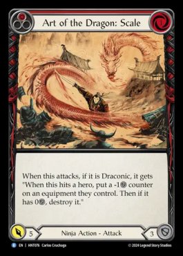 Art of the Dragon: Scale (red)