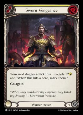 Sworn Vengeance (yellow)