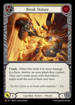 Break Stature (yellow)