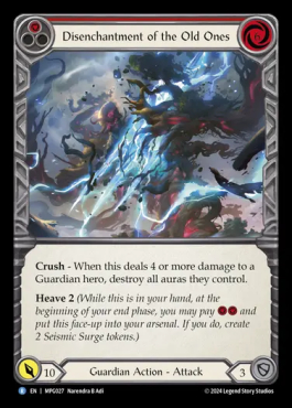 Disenchantment of the Old Ones (red)