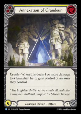 Annexation of Grandeur (yellow)