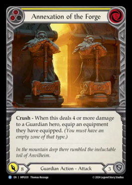 Annexation of the Forge (yellow)