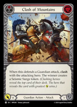 Clash of Mountains (red)