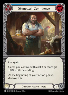 Stonewall Confidence (Blue)