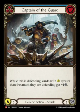 Captain of the Guard (blue)