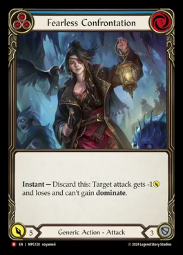 Fearless Confrontation (blue)