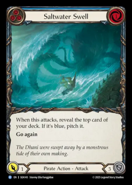 Saltwater Swell (blue)
