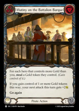 Mutiny on the Battalion Barque (blue)