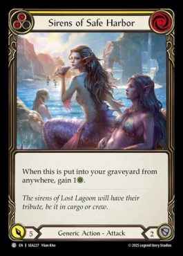 Sirens of Safe Harbor (yellow)