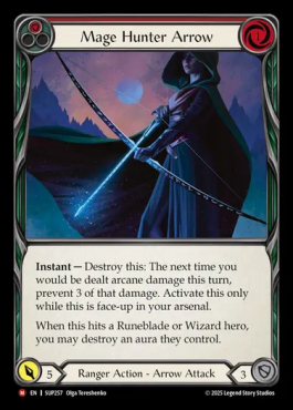 Mage Hunter Arrow (red)