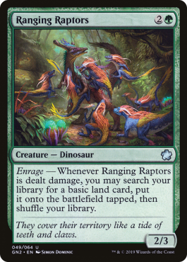 Ranging Raptors