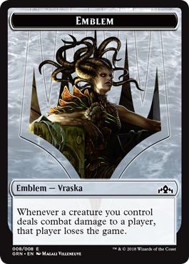 Emblem Vraska, Golgari Queen // Human (1//1)