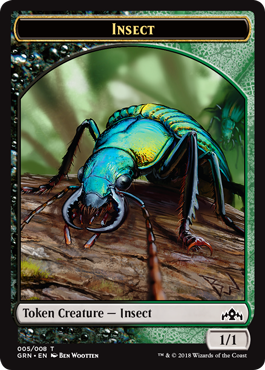 Insect (1/1, black and green)