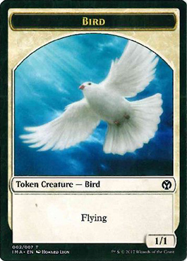 Bird (1/1, flying, white)