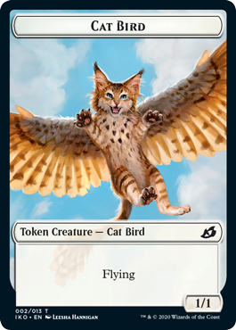 Cat Bird (1/1, flying)