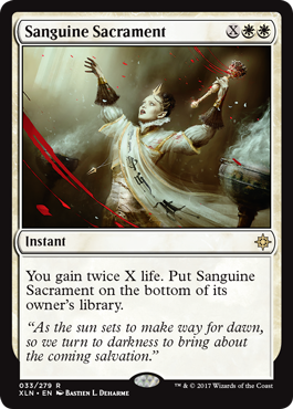 Sanguine Sacrament