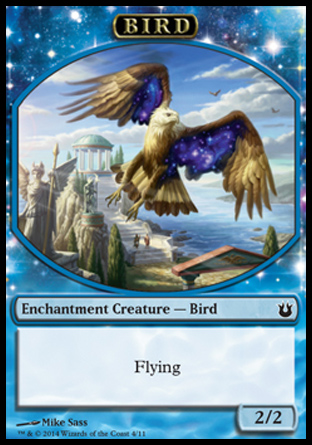 Bird (2/2, flying, enchantement)