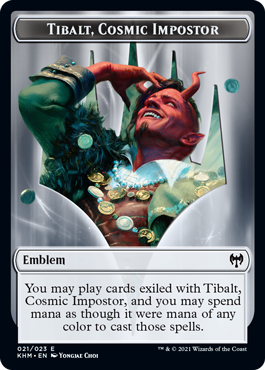 Emblem Tibalt, Cosmic Impostor