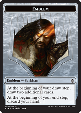 Emblem Sarkhan, the Dragonspeaker