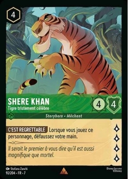 Shere Khan - Infamous Tiger