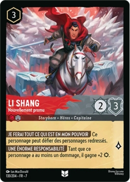 Li Shang - Newly Promoted