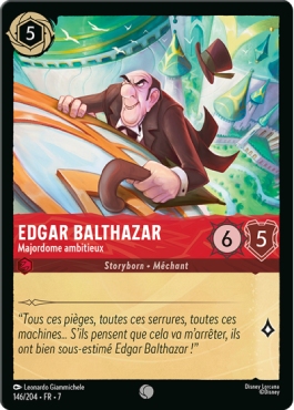 Edgar Balthazar - Ambitious Butler