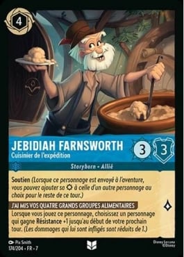 Jebidiah Farnsworth - Expedition Cook