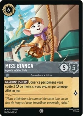 Miss Bianca - Unwavering Agent