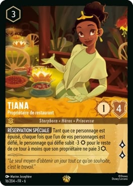 Tiana - Restaurant Owner