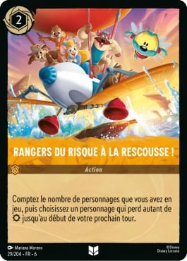 Rescue Rangers Away!